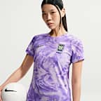 대한민국 2026 스타디움 어웨이 여성 나이키 드라이 핏 축구 레플리카 저지