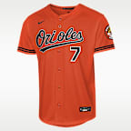 Jackson Holliday Baltimore Orioles Big Kids' Nike MLB Stadium Home Jersey