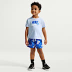 나이키 스포츠웨어 베이비 인 더 존 투피스 프린트 쇼츠 세트