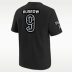Joe Burrow Cincinnati Bengals Salute to Service Big Kids' Nike NFL T-Shirt