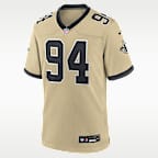 Cameron Jordan New Orleans Saints Men's Nike NFL Game Jersey