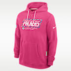 Green Bay Packers Crucial Catch Sideline Standard Issue Men's Nike Dri-FIT NFL Pullover Hoodie