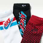 Nike Kids' Snow Motion Cushioned Crew Socks (3 Pairs)