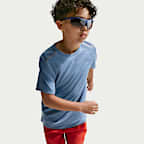 Nike Miler Older Kids' Dri-FIT Short-Sleeve Top