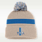 Detroit Lions Rewind Peak Men's Nike NFL Cuffed Pom Beanie
