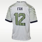 Jersey Nike de la NFL de partido para niños talla grande 12s Seattle Seahawks colección Rivalries