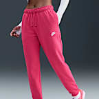 Joggers de tiro medio para mujer Nike Sportswear Club Fleece