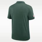 Polo Nike Dri-FIT de la NFL para hombre Green Bay Packers Sideline Victory Stripe