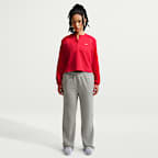 Nike Sportswear Chill Waffle Women's Oversized Long-Sleeve Henley Top