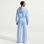 Pants de tiro alto de pierna amplia para mujer Nike Sportswear Phoenix Fleece