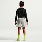 Shorts de tejido Fleece Dri-FIT para niño talla grande Nike Pro