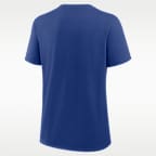 Playera Nike de la MLB para mujer Los Angeles Dodgers 2026 Postseason Authentic Collection