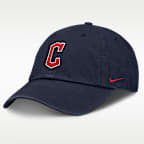 Gorra Nike de la MLB ajustable para hombre Cleveland Guardians Club