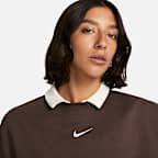 Sudadera sin cierre de cuello redondo extra oversized para mujer Nike Sportswear Phoenix Fleece