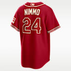 Brandon Nimmo Texas Rangers City Connect Men's Nike MLB Stadium Jersey