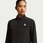 ACG "Aireez" Women's Button-Up Long-Sleeve Trail Running Top
