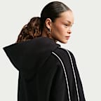 Sudadera con gorro sin cierre cropped para mujer Nike Studio Fleece Medium Weight "Graphic Pack"