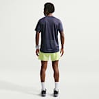 Ανδρικό σορτς για τρέξιμο Dri-FIT 2 σε 1 Nike Miler 12,5 cm