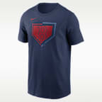 Playera Nike de la MLB para hombre Boston Red Sox Icon