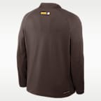 San Diego Padres Authentic Collection Men's Nike Dri-FIT MLB 1/2-Zip Long-Sleeve Top