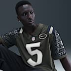 Garrett Wilson New York Jets Rivalries Collection Men's Nike Dri-FIT NFL Limited Jersey