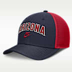 Arizona Legacy Arch Rise Men's Nike Dri-FIT College Trucker Adjustable Hat
