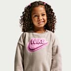 Conjunto de leggings y sudadera de cuello redondo Dream Float Boyfriend infantil Nike