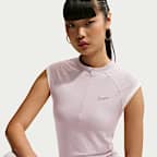Nike Sportswear Sıkı Kesimli Kolsuz Çeyrek Fermuarlı Kadın Üstü