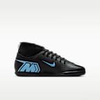 Nike Jr. Mercurial Superfly 10 Club Little/Big Kids' IC High-Top Soccer Shoes