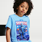 Nike Little Kids' Swoosh Action Figure T-Shirt