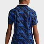 FFF 2026/27 Match Home Older Kids' Nike Aero-FIT Football Authentic Jersey