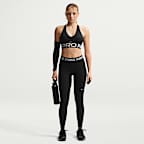 Nike Pro Women's Mid-Rise Full-Length Leggings