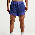 나이키 스트라이드 남성 드라이 핏 5인치 브리프 라인드 러닝 쇼츠