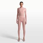 NikeSKIMS Weightless Layers Women's Mock-Neck Long-Sleeve Top