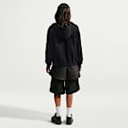 Nike Studio Fleece Medium Weight dameshoodie met rits over de hele lengte