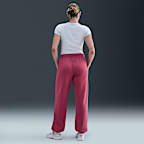 Pants de entrenamiento oversized de tiro alto para mujer Nike Sportswear Phoenix Fleece
