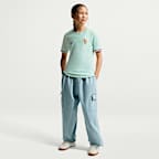 FFF 2026/27 Match Away Older Kids' Nike Aero-FIT Football Authentic Jersey