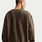 Sudadera de cuello redondo de tejido Fleece para hombre Nike Solo Swoosh