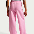 Nike Sportswear Studio Fleece Girls' Open-Hem Pants