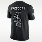 Jersey Nike Dri-FIT Limited de la NFL para hombre Dak Prescott Dallas Cowboys Salute to Service