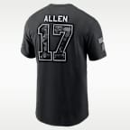 Playera Nike de la NFL para hombre Josh Allen Buffalo Bills Salute to Service