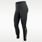 Florida State Zenvy Women's Nike Dri-FIT College High Rise 7/8 Leggings