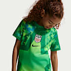 USMNT 2026 Stadium Goalkeeper Big Kids' Nike Dri-FIT Soccer Replica Short-Sleeve Jersey