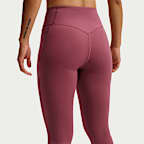 เลกกิ้งขายาวเอวสูงผู้หญิงแบบไม่มีตะเข็บด้านหน้า Nike Universa
