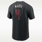 Ketel Marte Arizona Diamondbacks Fuse Men's Nike MLB T-Shirt