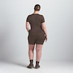 Playera corta con almohadillas para mujer NikeSKIMS Matte