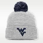 Gorro con dobladillo universitario Nike para hombre West Virginia Peak