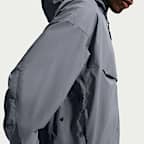 Nike Tech Chaqueta holgada con cremallera completa de diseño reflectante - Hombre