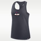 San Diego Padres Script City Connect Women's Nike MLB Racerback Tank Top
