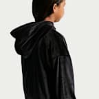 Conjunto de 2 piezas de leggings de tejido velour acampanados para niños talla pequeña Nike